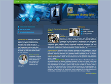 Tablet Screenshot of pioneerassociate.com.np